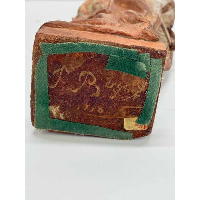 Highly Important Jacques Bergé (Flemish, 1693 - 1756) King David Sculpture 1736 For Sale - Image 15 of 18