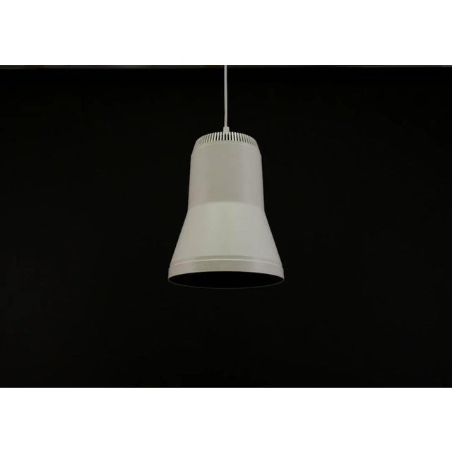 The lamp was made in the 1970s, Danish production. Made of ecru coloured plastic. Condition: Lamp in original condition...