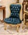Make a statement with this French Louis XV-inspired bergère chair, featuring a richly sculpted frame finished in luminous...
