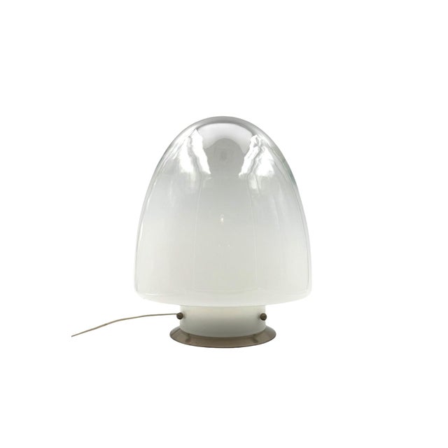Mid-Century Modern Murano Art Glass Mod. Ebe Table Lamp by Giusto Toso for Leucos, Italy, 1980s For Sale - Image 3 of 10