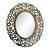 Vintage Enamel Picture Frame With Crystals For Sale
