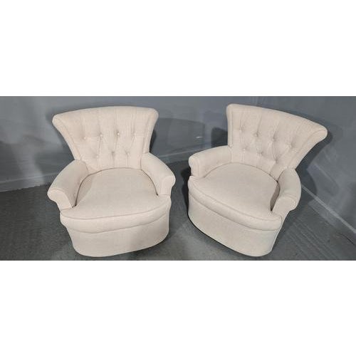 Boudoir Chairs, Set of 2 For Sale - Image 4 of 6
