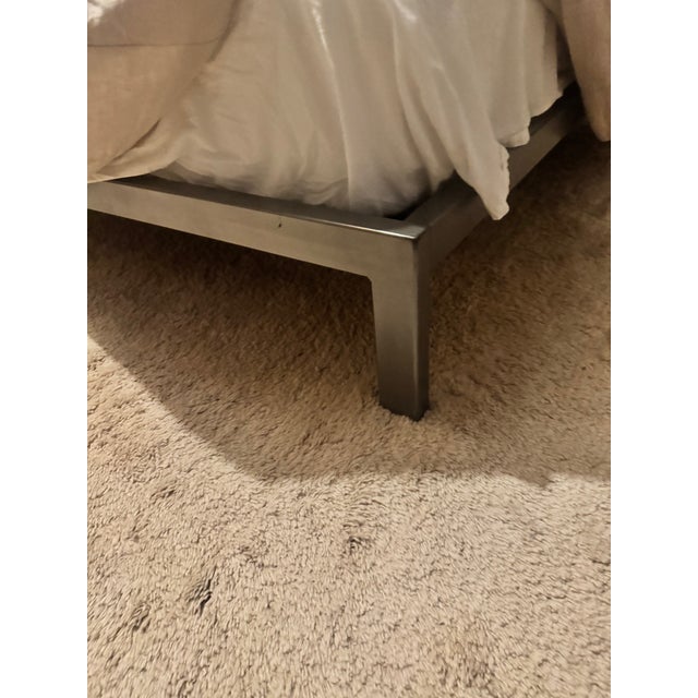 Gray Abc Carpet and Home King Bed For Sale - Image 8 of 12