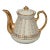 Basket Weave Ceramic Teapot by Hall's For Sale