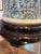 Wood Late 19th Century Chinese Export White and Blue Character and Floral Design Ginger Jar Urn With Wood Stand For Sale - Image 7 of 8