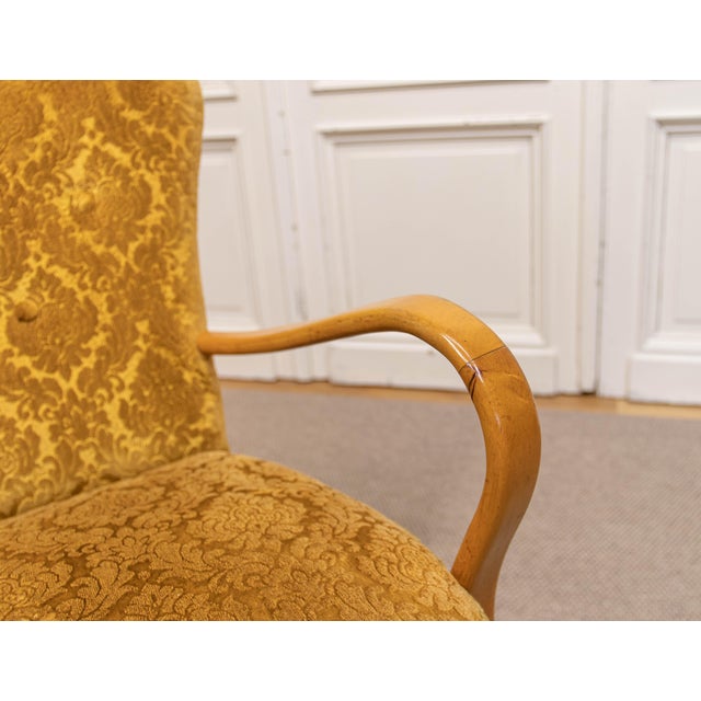Mid-Century Modern Danish Modern Lounge Chairs by Alfred Christensen for Slagelse Møbelværk, 1940s, Set of 2 For Sale - Image 3 of 14