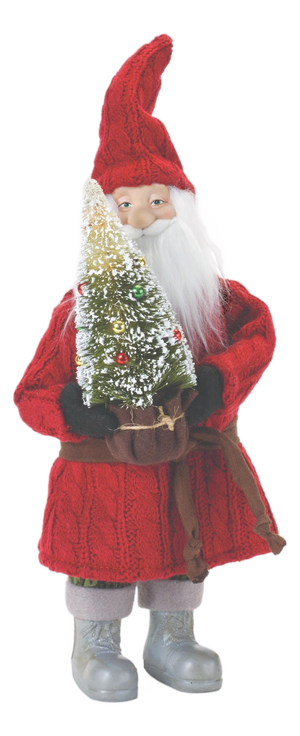Standing Santa Decor 15"H