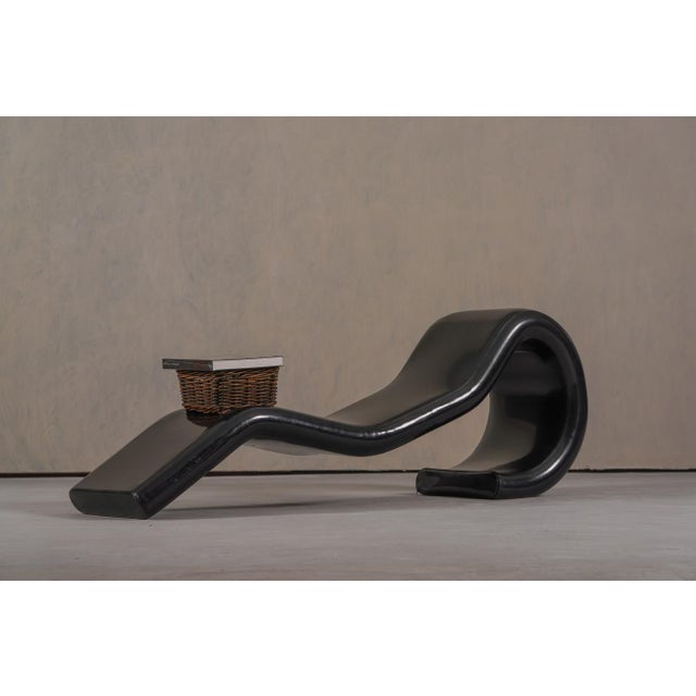 1980s Vintage Ercolina Chaise Longue by Paolo Grasselli for Casprini, Italy, 1980s For Sale - Image 5 of 9