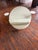 Custom Palms Hotel Las Vegas Daybed – Sculptural Oval Form With Integrated Side Tables & Caster Base For Sale - Image 15 of 16