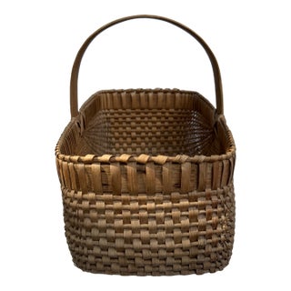 Large Mildred Youngblood Signed Basket For Sale