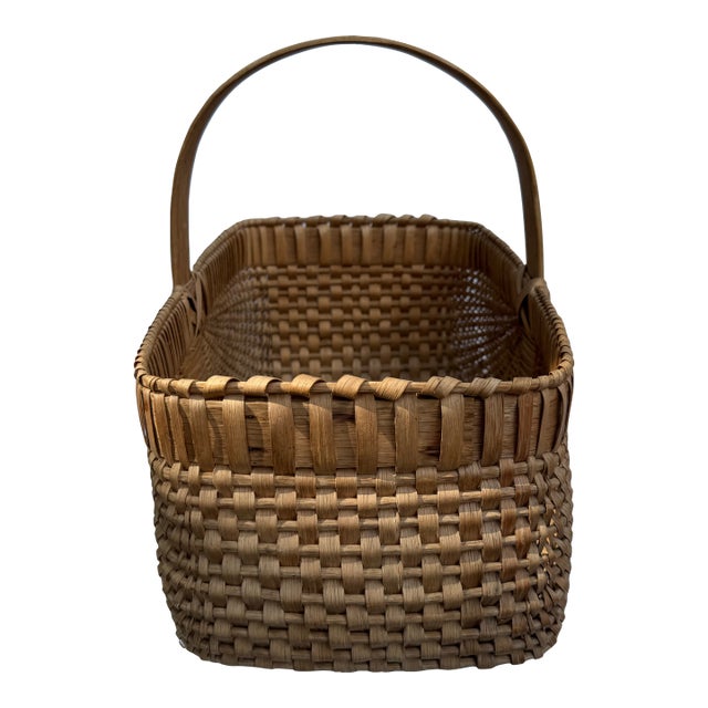 Large Mildred Youngblood Signed Basket For Sale