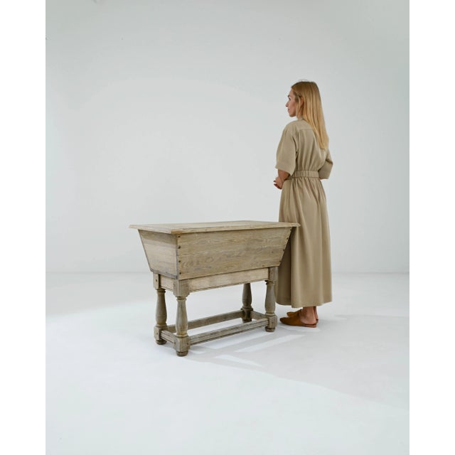 Beige Early 19th Century French Dough Box Storage Compartment For Sale - Image 8 of 12