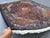 Textile Hand-Knotted Navy Blue and Red Tabriz Medallion Wool Area Rug,6'8 X 5'1' For Sale - Image 7 of 13