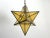 Metal 1960s Gold Glass Star Light For Sale - Image 7 of 18