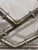 Set of 4 Mid 20th Century Silver Metal Faux Chippendale Bamboo Chairs For Sale - Image 9 of 11