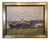 Gerard Beutner, Boats Moored on the Shore, 1920s, Oil on Canvas, Framed For Sale