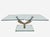 1980s Experience Motion in Design With This Vintage Italian Mechanical Mod Glass Top Extending 2 Arm Cocktail Table For Sale - Image 5 of 12