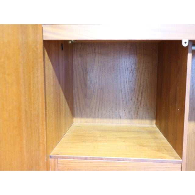 Mid Century Modern Vintage Teak Armoire Wardrobe Danish Kofod Larsen by G Plan For Sale - Image 9 of 15