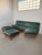 Mid-Century Modern Sofa with Ottomans, 1960s, Set of 3 For Sale - Image 3 of 9