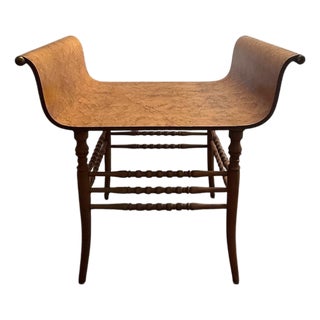 Vintage Wood Bench For Sale