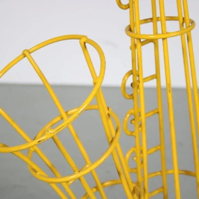 Dutch Saxophone Shaped Rack, 1960s For Sale - Image 4 of 8