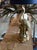 Figurative Vintage Figural Crane Table Lamps | Hand-Painted Sculptural Bird Lamps | Nature Motif For Sale - Image 3 of 6