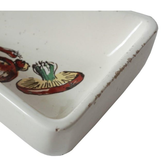 Metal Vintage Italian Appetizer Server from Pacetti Albisola, 1950s For Sale - Image 7 of 15