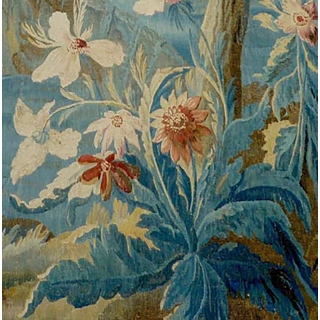 Antique Circa 1890 Flemish Tapestry 6'6 X 7'3 For Sale - Image 4 of 4