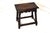 Late 19th-Century-Early 20th-Century English Joined Stool--made of solid oak--pegged construction, shaped skirt, and...