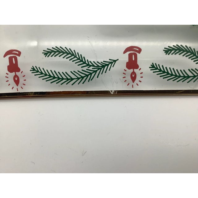 Mid 20th Century Vintage German Christmas Serving Plate For Sale - Image 10 of 13