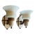 Mid 20th Century Mid Century Modern Wall Sconces - a Pair For Sale