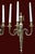 Large French Louis XVI Style Bronze Three-Arm Wall Sconces, 1950s, Set of 2 For Sale - Image 16 of 18