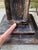 Black Vintage Black Wooden Table Lamp For Sale - Image 8 of 14