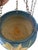 Ceramic Circa 1946 Roseville Art Pottery Hanging Planter With Zephyr Lily Pattern For Sale - Image 7 of 7