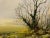 Winter Field on Overcast Farmland in the English Countryside by British Artist, Michael Morris (1938-2010) Art measures 30...
