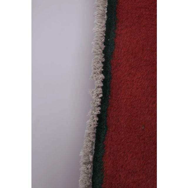 Turkish Red Lion Rug For Sale - Image 9 of 12