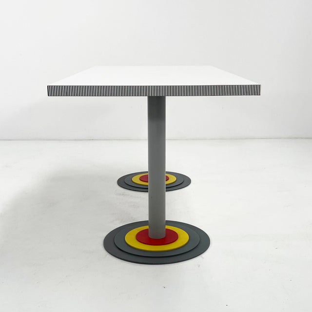 Kroma Dining Table by Antonia Astori for Driade, 1980s, in Good conditions. Designed 1980 to 1989 I have official proof of...