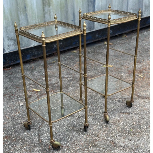 Metal French Maison Baguès Style side sofa - A Pair For Sale - Image 7 of 10