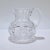 Glass Small Antique Squat Cut Glass Juice or Cocktail Pitcher For Sale - Image 7 of 13