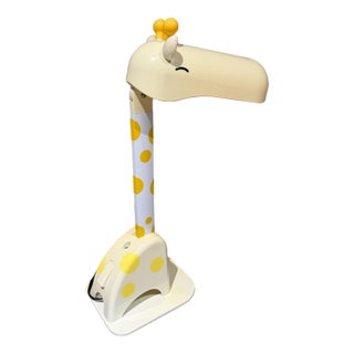 1980s Giraffe-Shaped Desk Lamp Soundteoh Dl-805 8w Led Eye Care For Sale