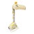 1980s Giraffe-Shaped Desk Lamp Soundteoh Dl-805 8w Led Eye Care For Sale
