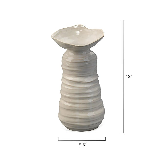 Contemporary Jamie Young Marine Vase, Medium For Sale - Image 3 of 5