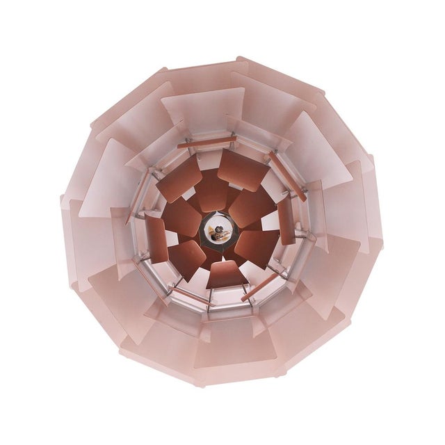 Mid-Century Modern PH Artichoke Lamp in Brushed Copper by Poul Henningsen for Louis Poulsen, 1980s For Sale - Image 3 of 15