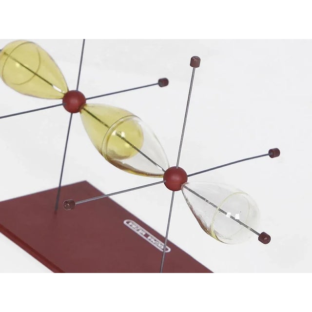 Czechoslovakian School Atomic Model, 1970s, in Very Good conditions. Designed 1970 to 1979