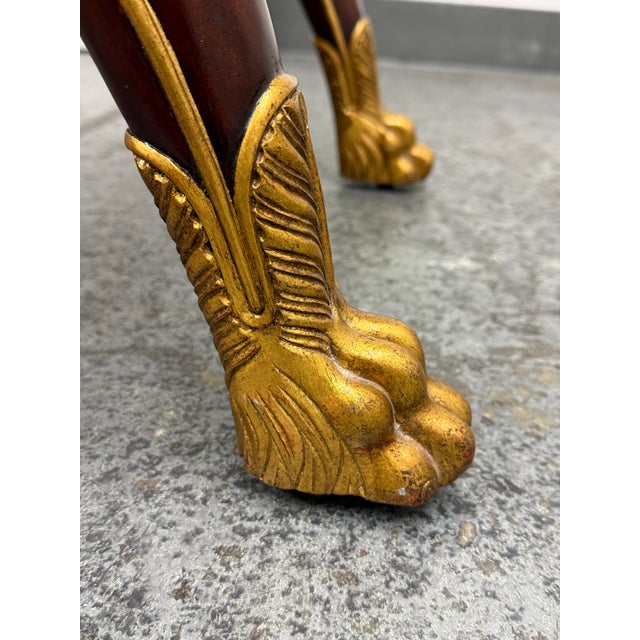 Maitland-Smith Neoclassical Curule Bench For Sale - Image 9 of 12