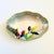 A lovely vintage art deco porcelain bowl, made in Japan by Noritake. Features a hand painted design in variety of colors...