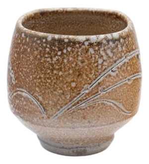 Stoneware Yunomi Tea Cups by Phil Rogers, 2000s, Set of 2