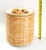 Mid-Century Modern Trompe l'Oeil Jar Majolica Palissy Christine Viennet Style 1960s For Sale - Image 3 of 12