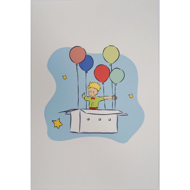 Antoine De Saint-Exupery, L'anniversaire du Petit Prince, Lithograph For Sale - Image 6 of 6
