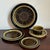 Mid-20th Century Arabia of Finland ‘Kosmos’ Stoneware Salad /Sandwich Plates — Service for 4 For Sale - Image 14 of 14